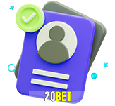 Tornar-se um membro do 20bet é muito simples